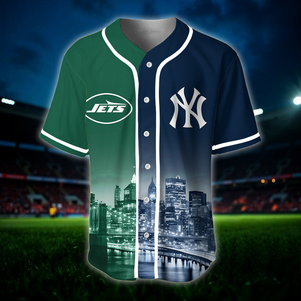 New York Baseball Jersey - Customized Jersey - JYK