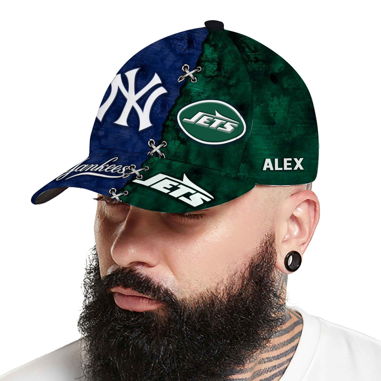 Team Classic Cap - Customized Classic Cap - NYYK, NYJ