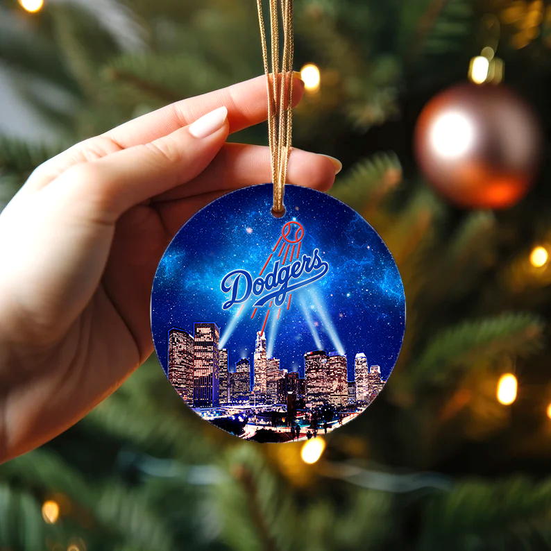 Ceramic Ornament - City Skyline LADG