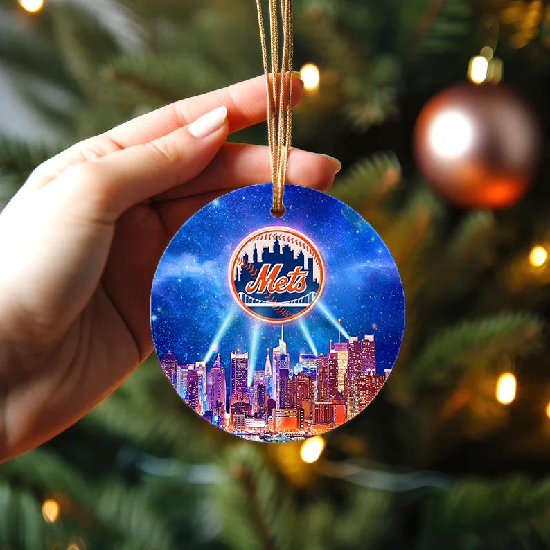 Ceramic Ornament - City Skyline NYM