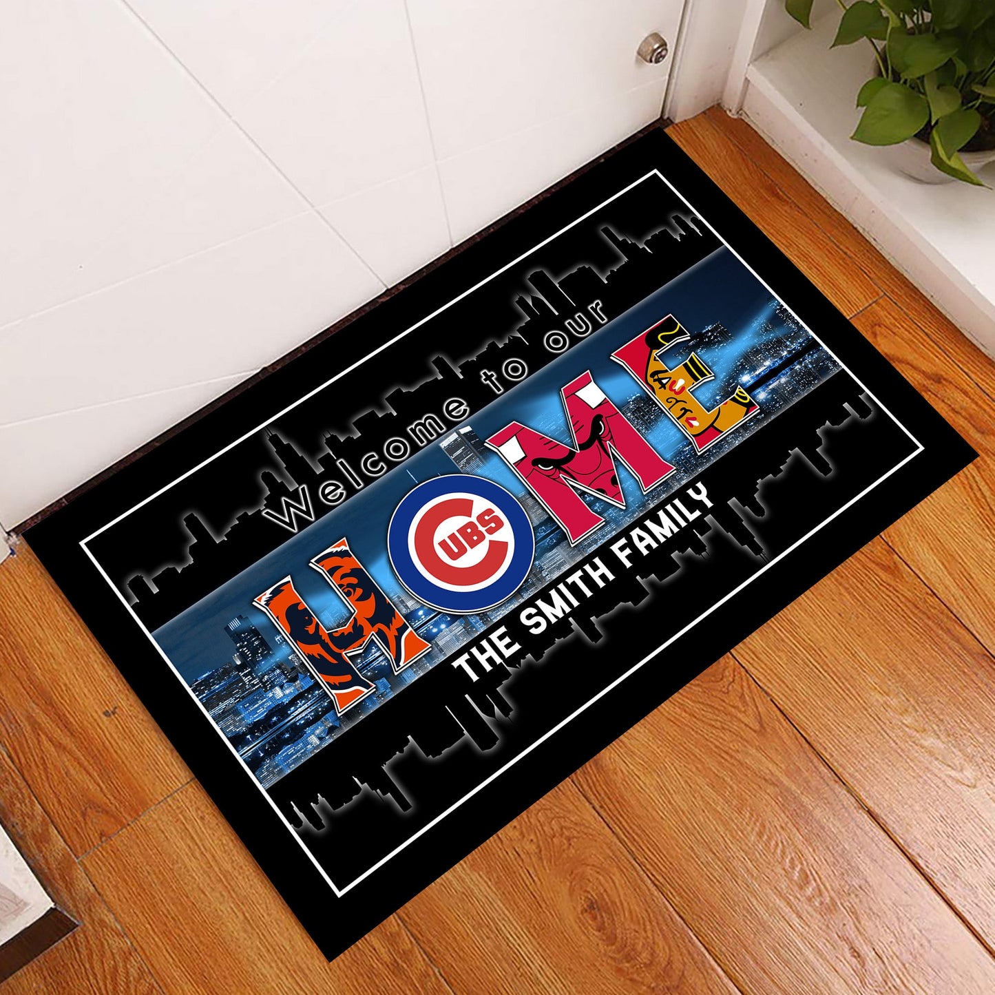 Welcome To Our Home - Customized Doormat - Anti Slip Indoor Doormat - CCG