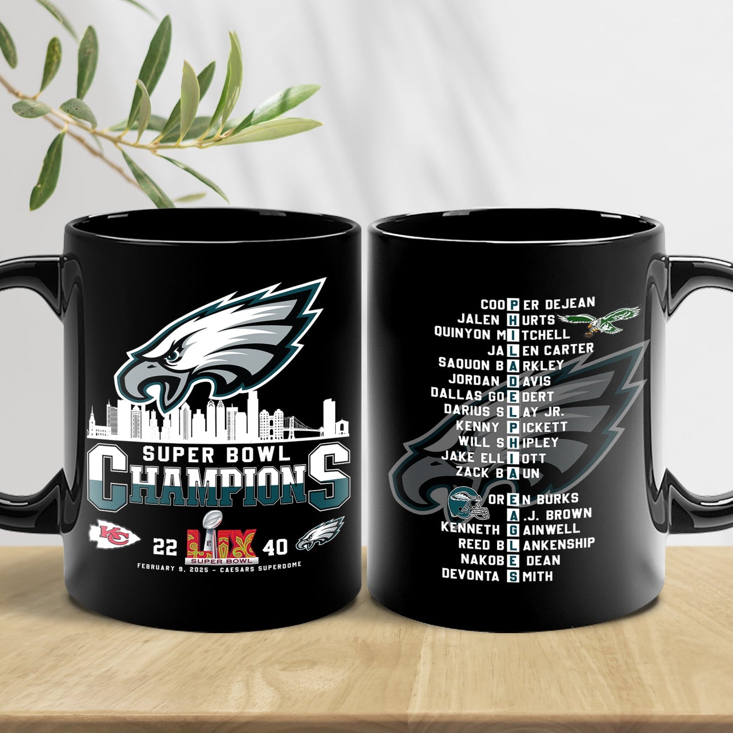Ceramic Mugs - Champions PLDPAEG