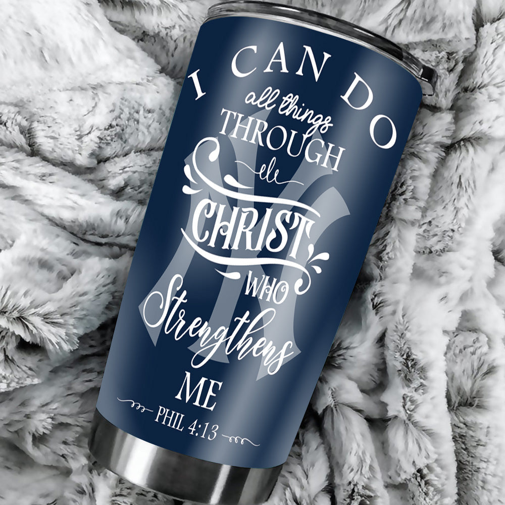 I Can Do All Things Stainless Steel Tumbler - NYYK