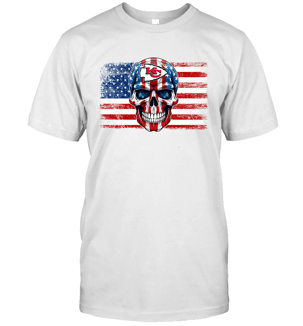 American Flag Skull Shirt - KSCC