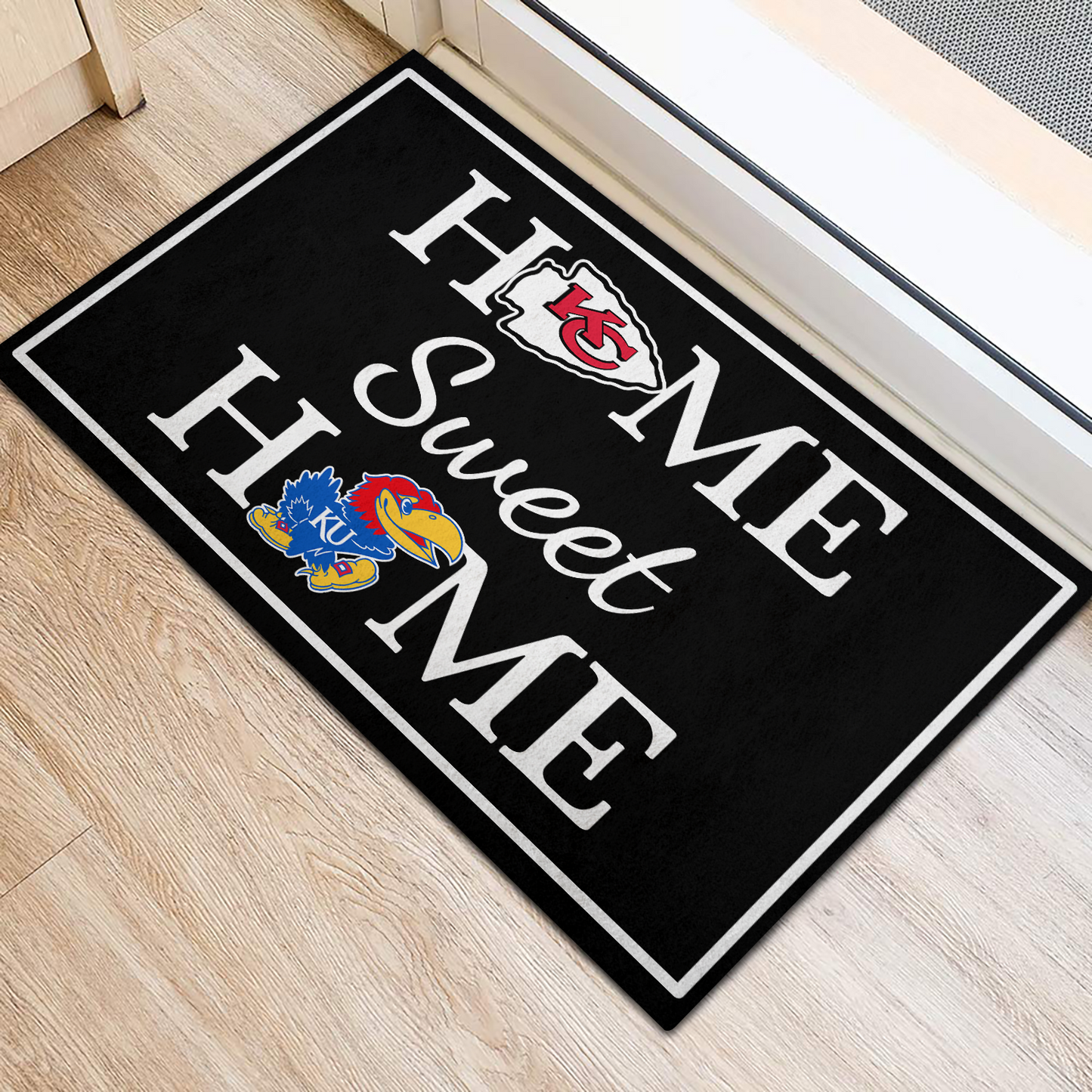 Home Sweet Home - Customized Doormat For Dustin Link - Anti Slip Indoor Doormat