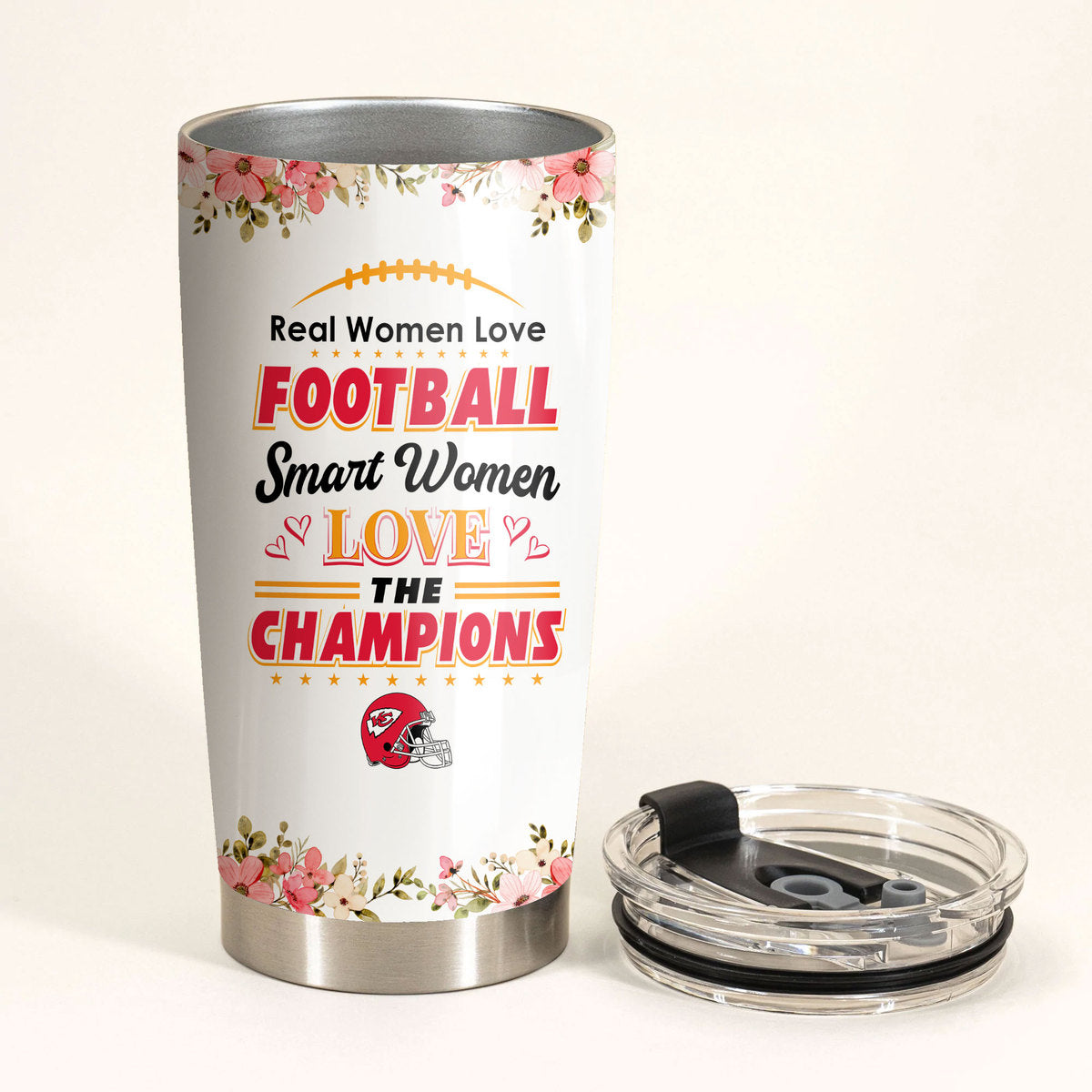 Smart Women Love The Champions - Kansas City Football