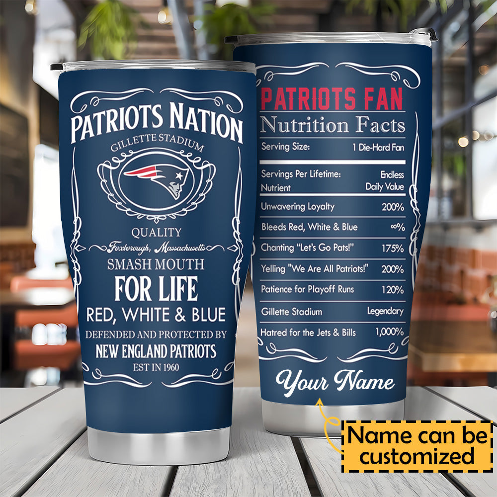 Fan Nation Stainless Steel Tumbler - NEPT