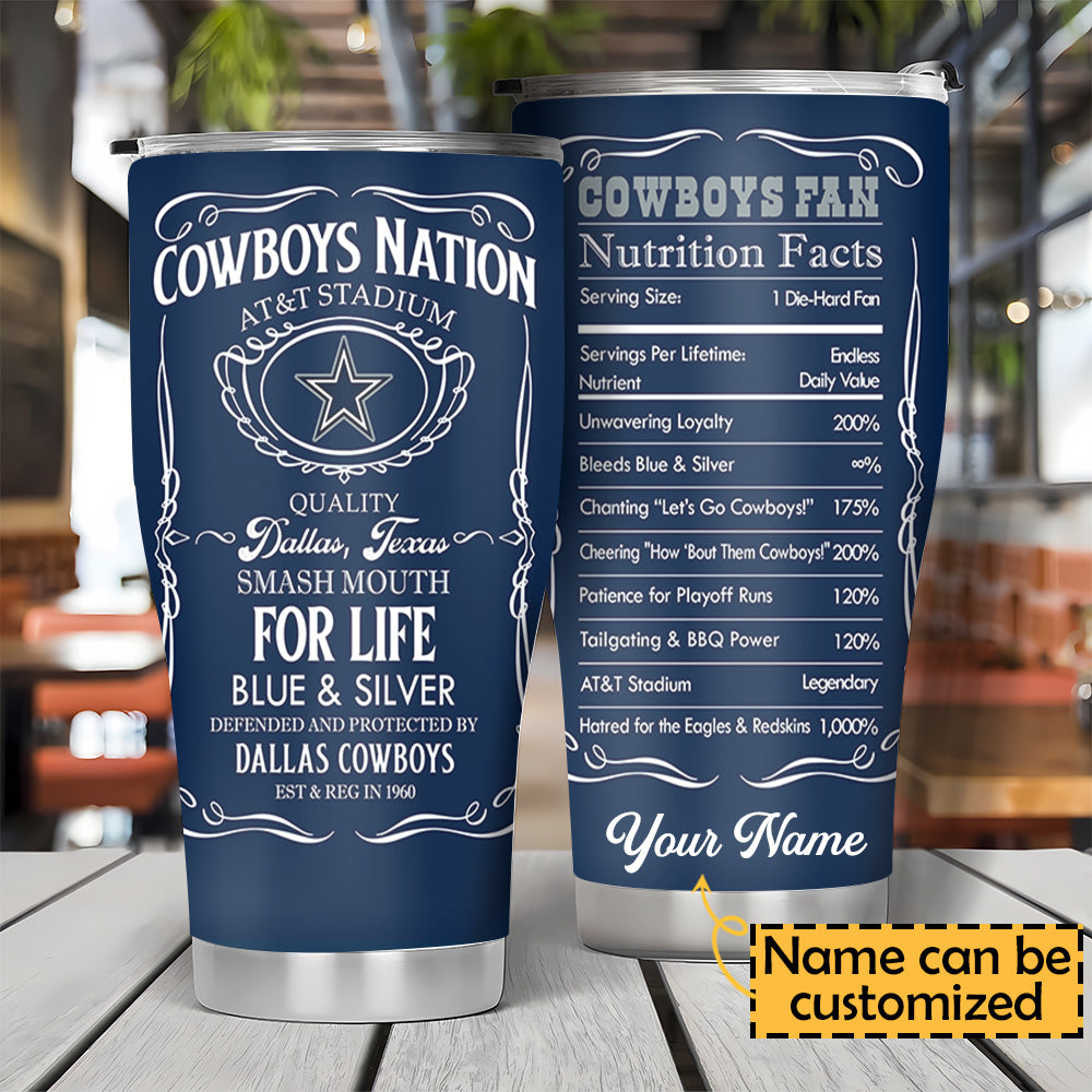 Fan Nation Stainless Steel Tumbler - DLCB