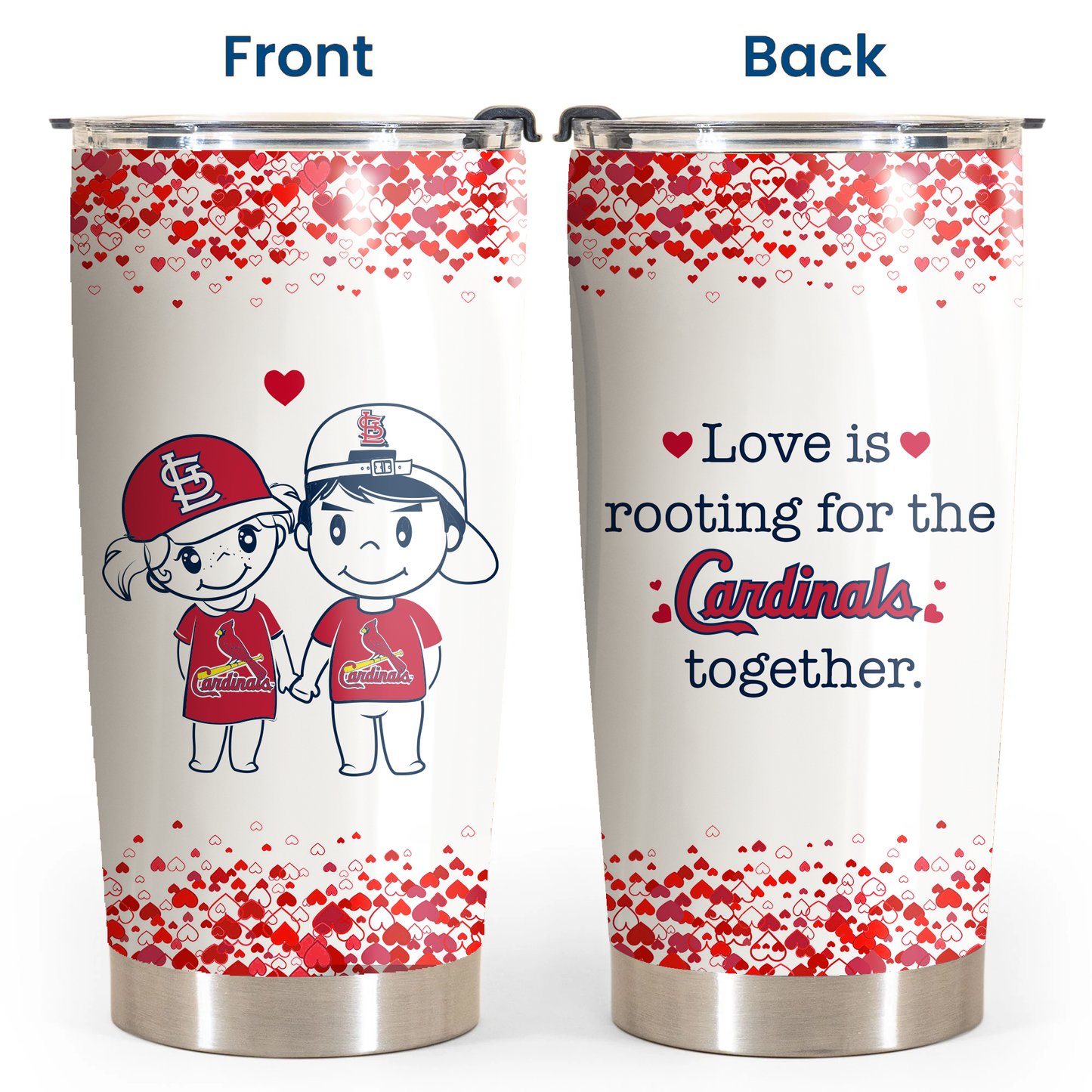 Valentine's Day Gift - St Louis Baseball Tumbler