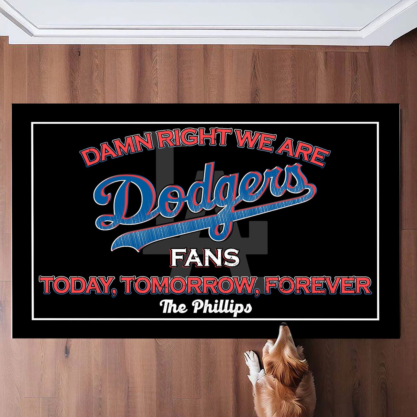 We Are Fans Today Tomorrow Forever Doormat - Anti Slip Indoor Doormat - LADG