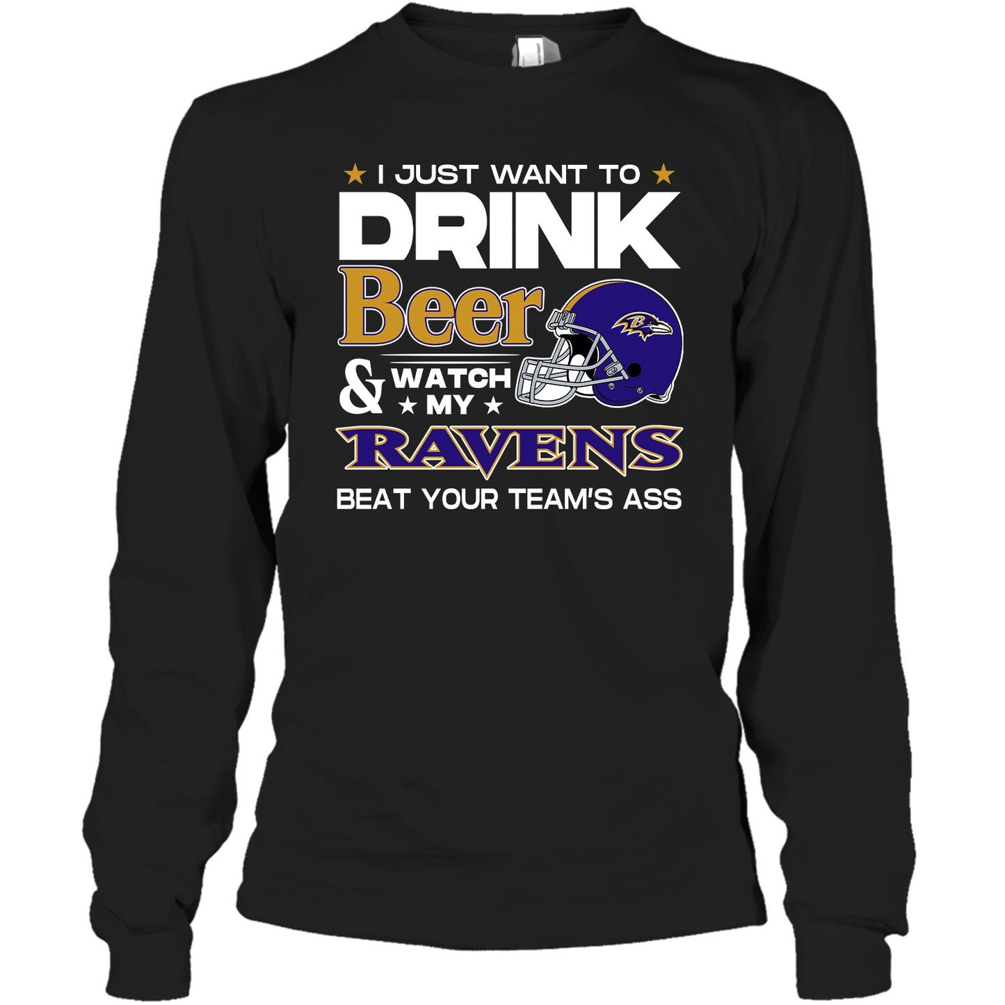 I Just Want To Drink And Watch My Team Shirt - BTMRV