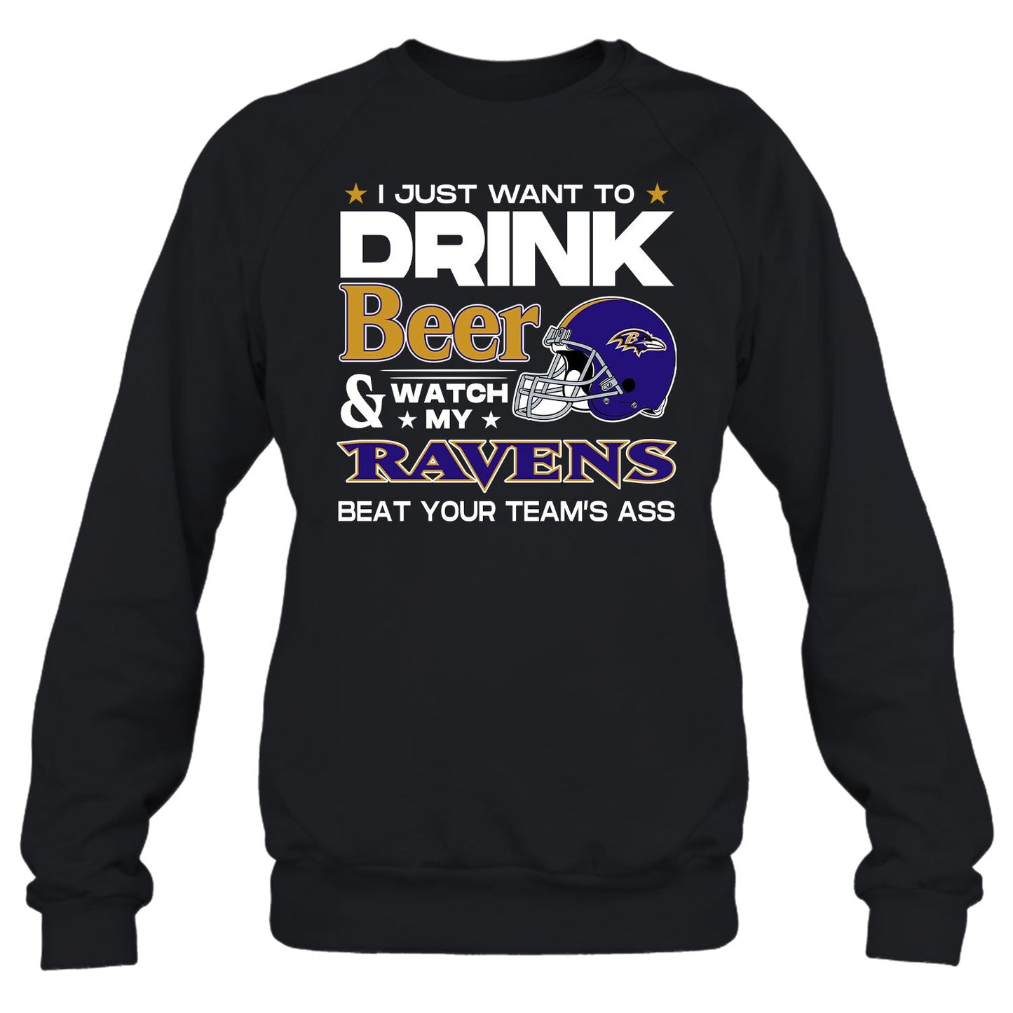 I Just Want To Drink And Watch My Team Shirt - BTMRV