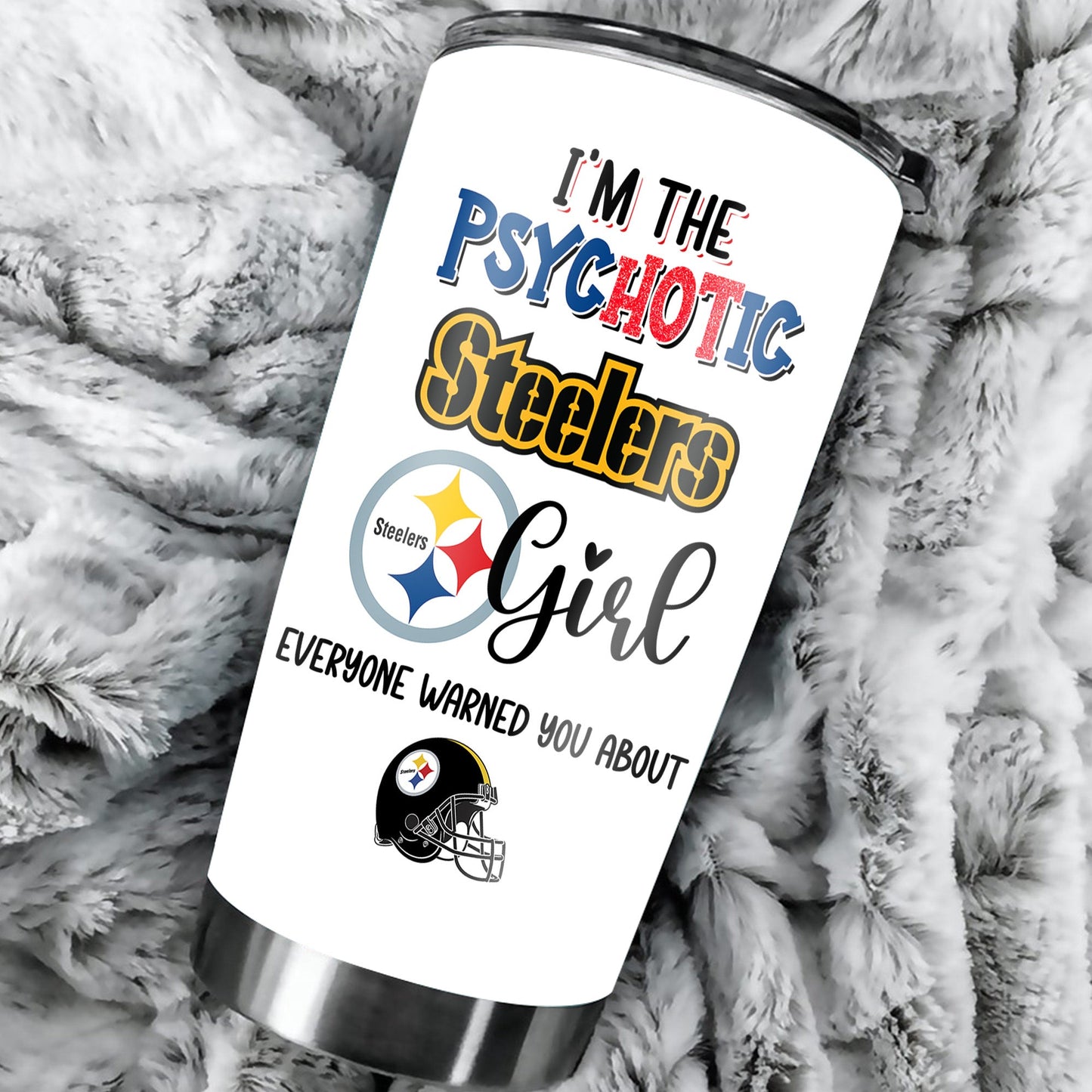 Psychotic Girl Stainless Steel Tumbler - PBSTL
