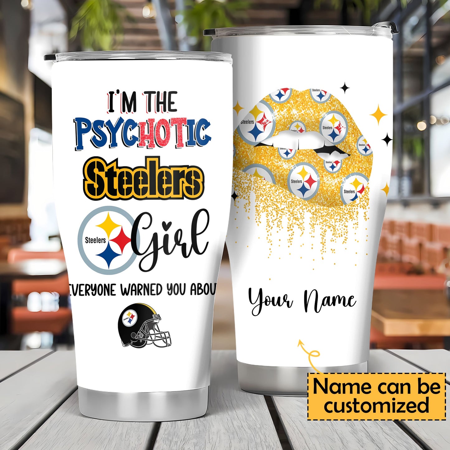 Psychotic Girl Stainless Steel Tumbler - PBSTL