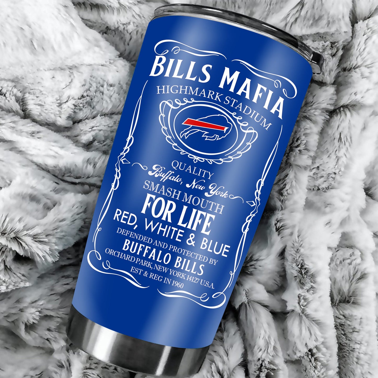 Fan Nation Stainless Steel Tumbler -BFB