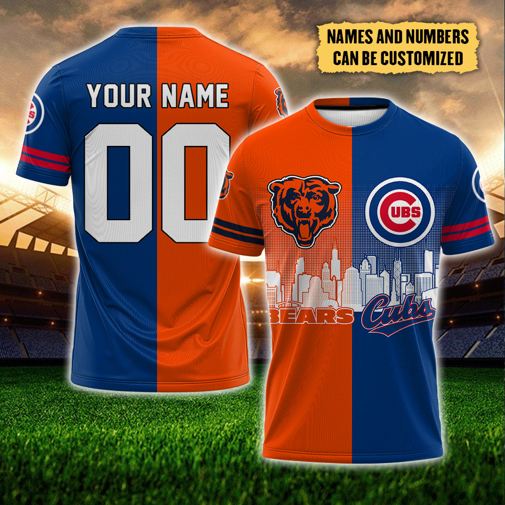 Chicago T-Shirt - Custom Print Teams Shirt - BC