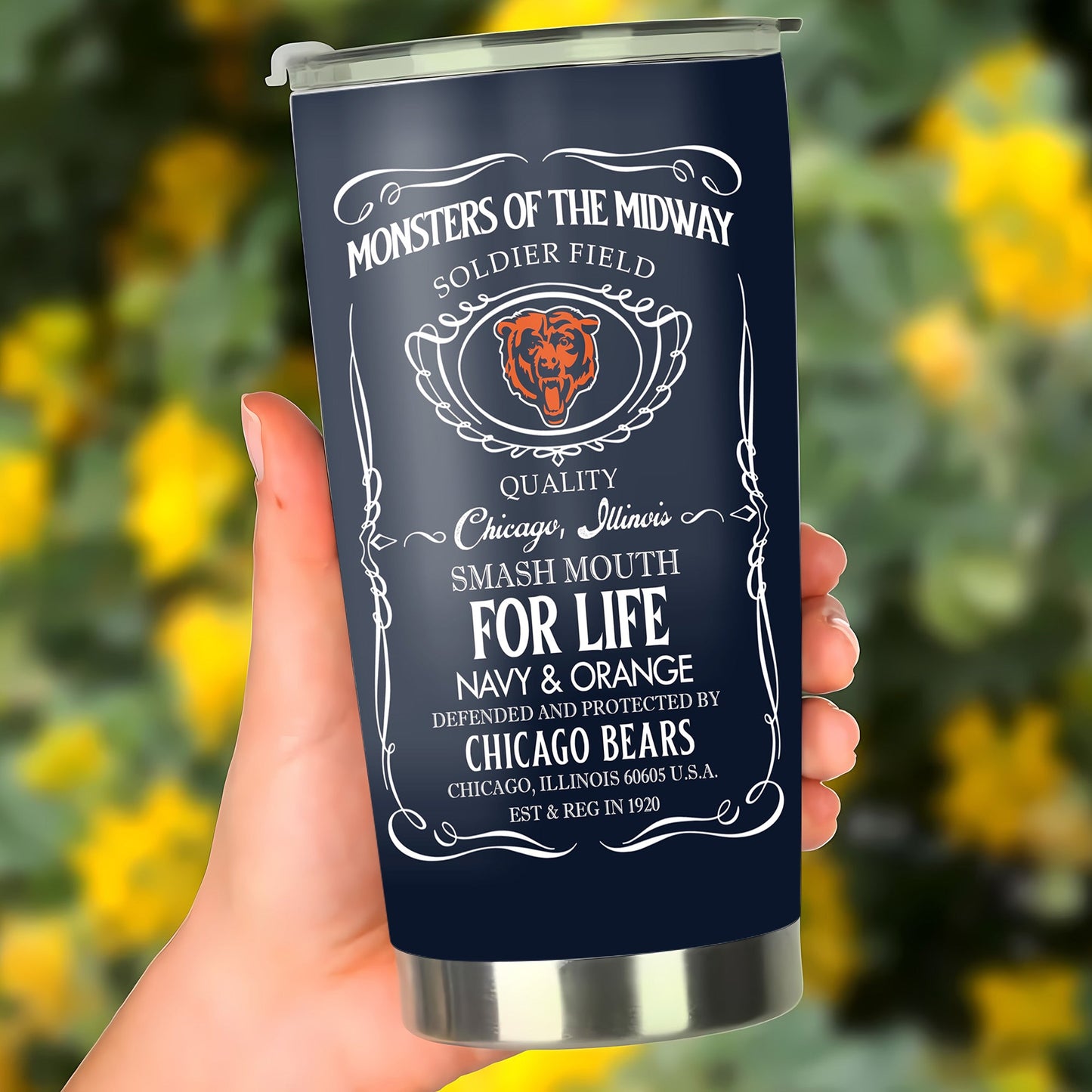 Fan Nation Stainless Steel Tumbler -CCB