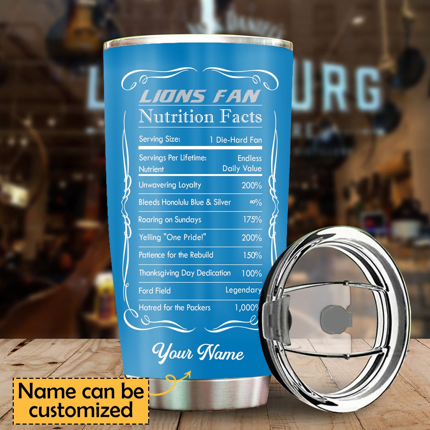 Fan Nation Stainless Steel Tumbler -DTL