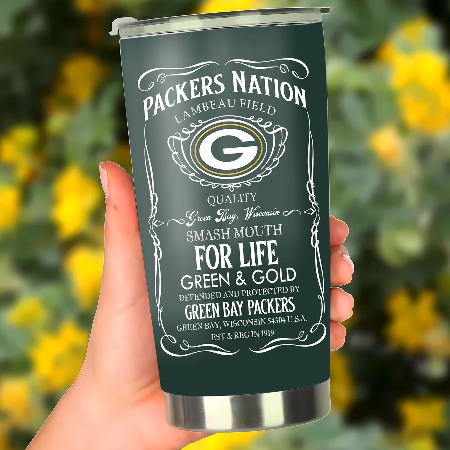Fan Nation Stainless Steel Tumbler -GBP