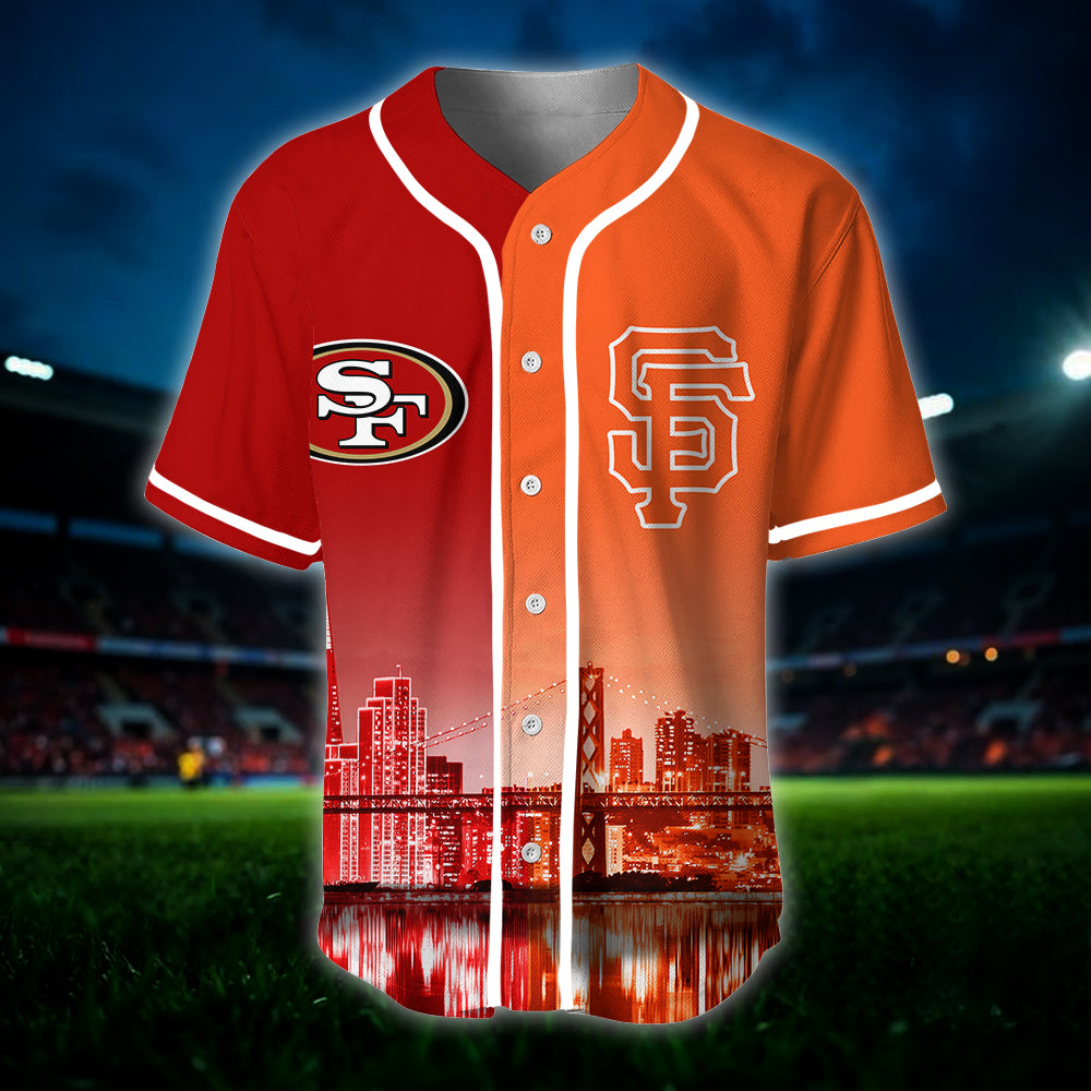 San Francisco Baseball Jersey - Customized Jersey - NNG