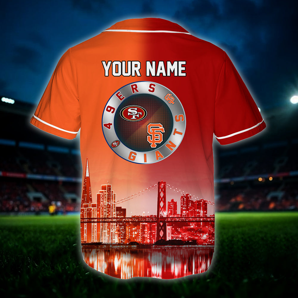 San Francisco Baseball Jersey - Customized Jersey - NNG
