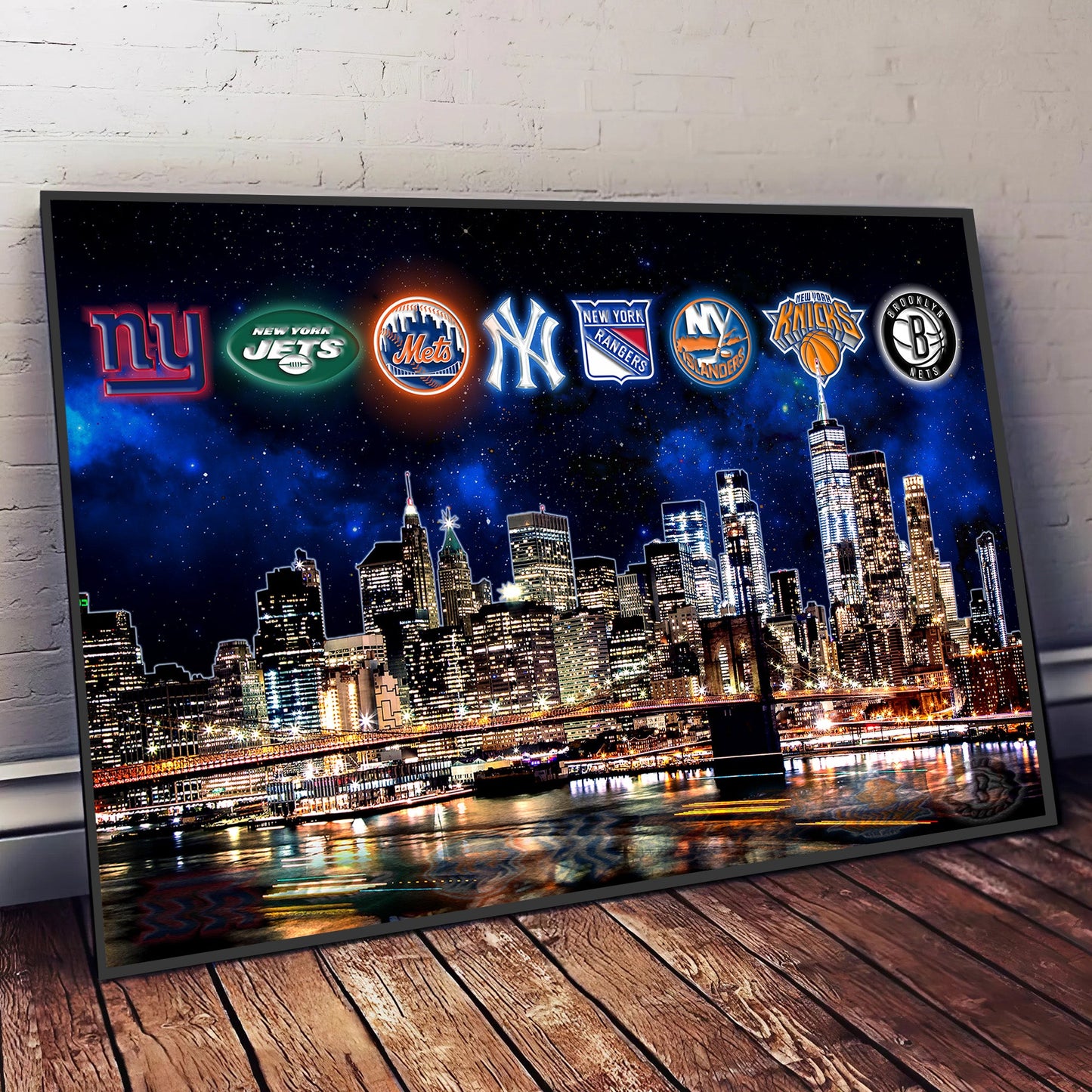 New York Skyline Unframed Poster, Wall Art