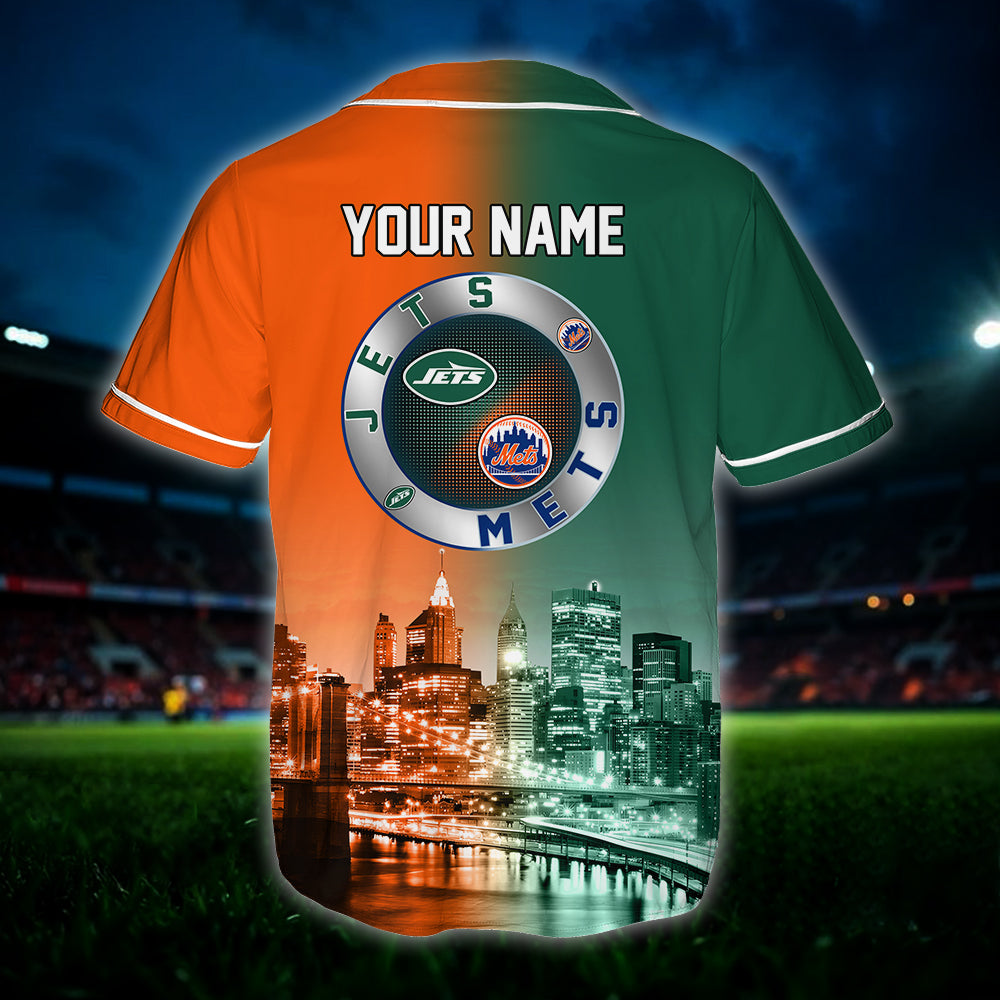 New York Baseball Jersey - Customized Jersey - JM
