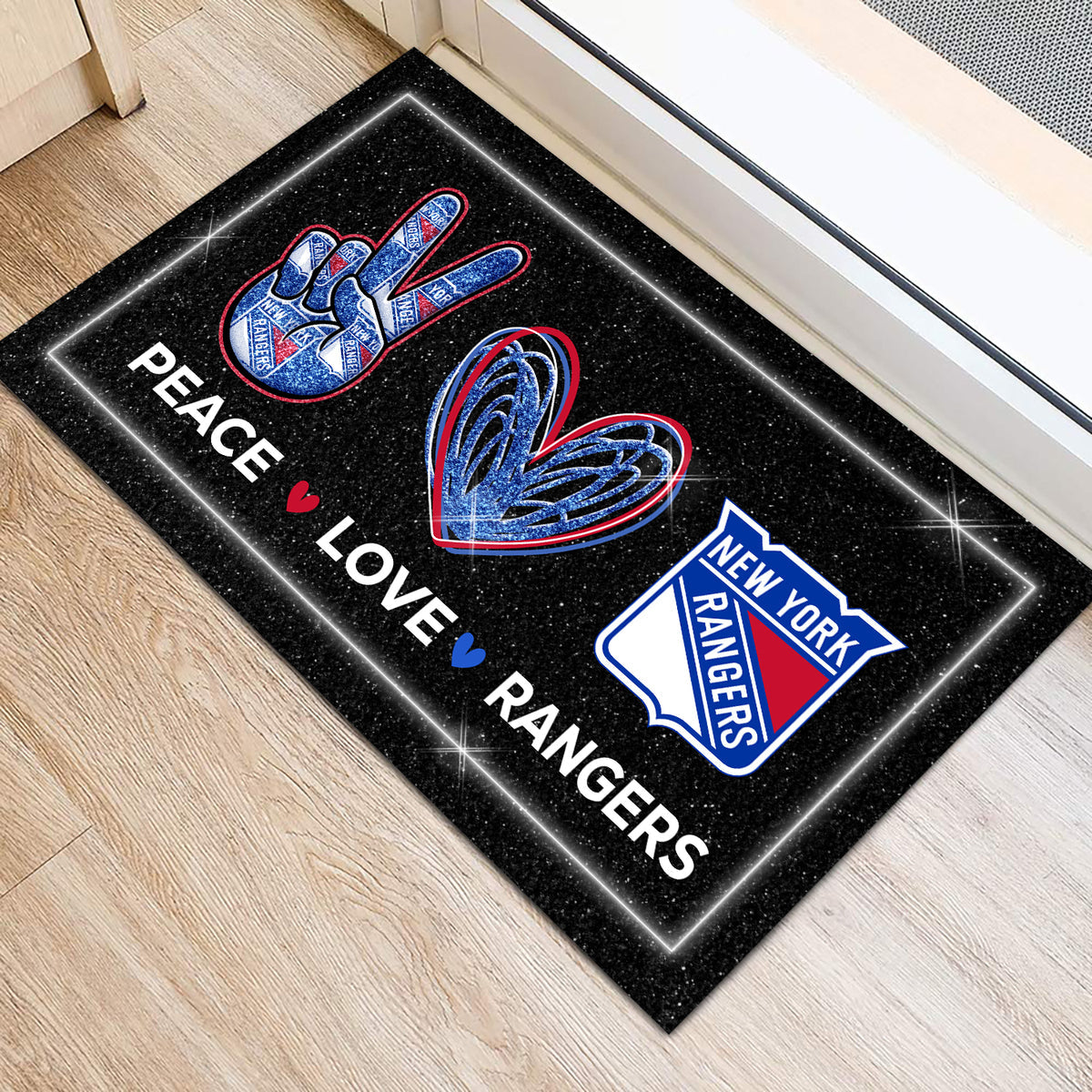 Peace, Love, NYRG - Anti Slip Indoor Doormat