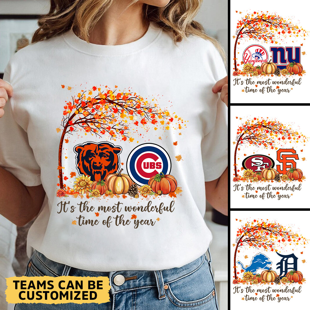 It's The Most Wonderful Time Shirt - Customized Shirt