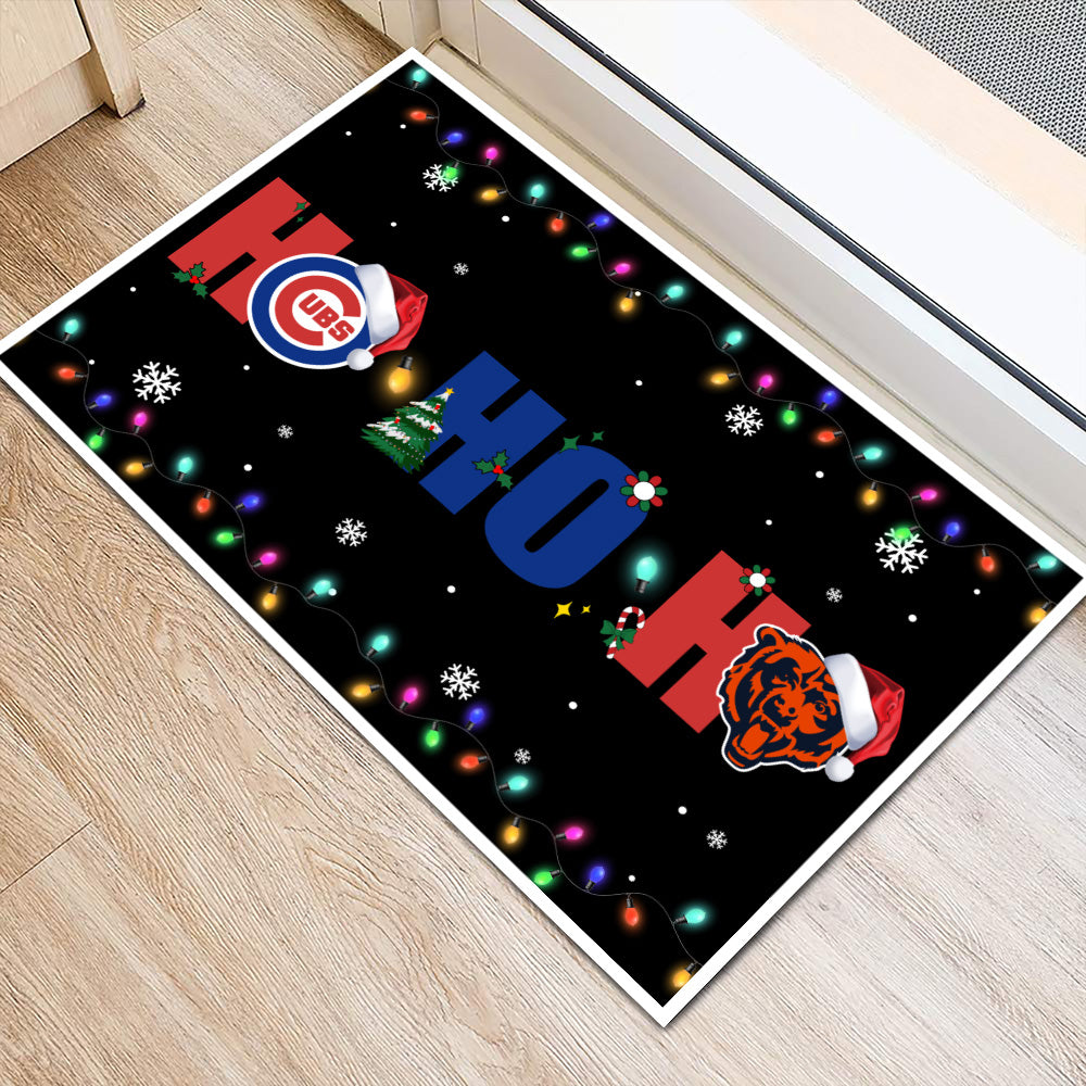 Ho Ho Ho Doormat - Anti Slip Indoor Doormat - CCGC, CCGB