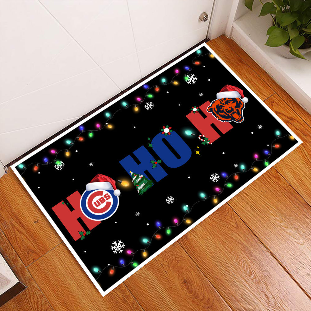 Ho Ho Ho Doormat - Anti Slip Indoor Doormat - CCGC, CCGB