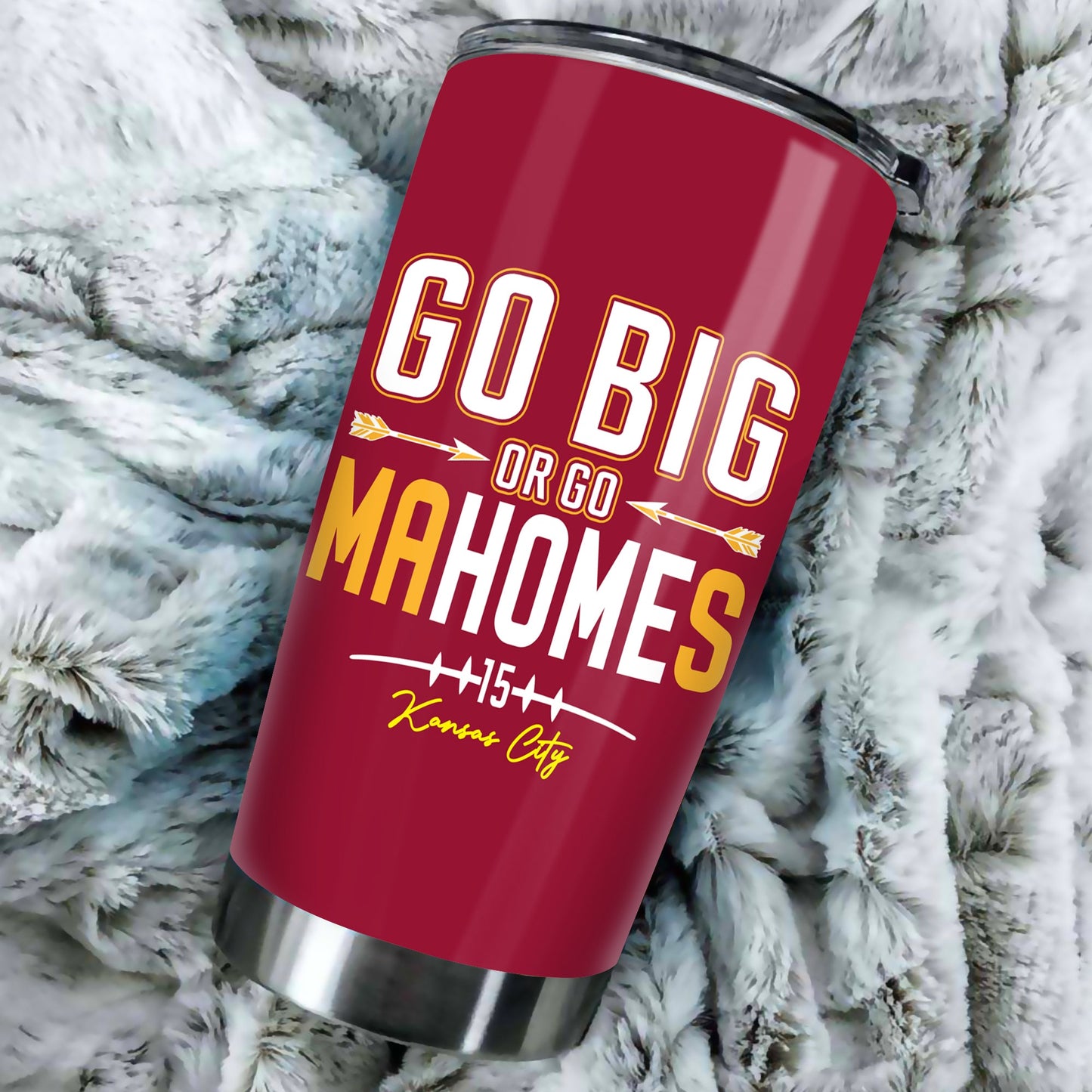 Patrick Mahomes Tumbler - Go Big Or Go Mahomes