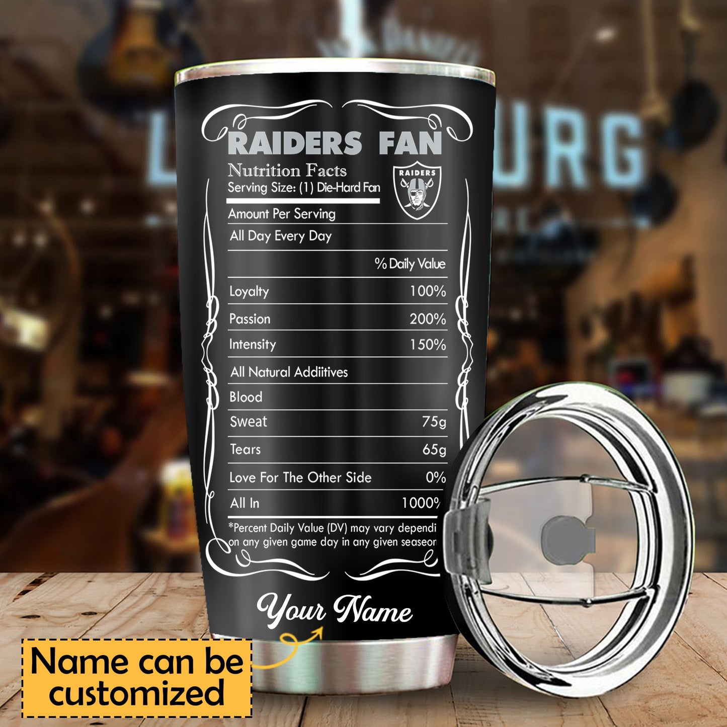 Fan Nation Stainless Steel Tumbler -OLRD