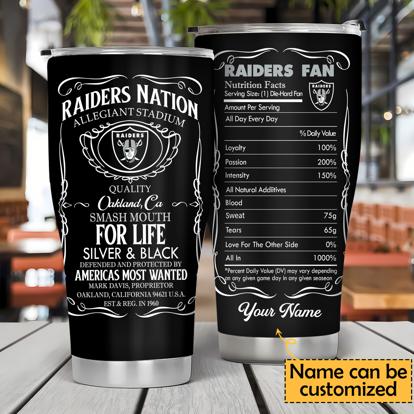 Fan Nation Stainless Steel Tumbler -OLRD