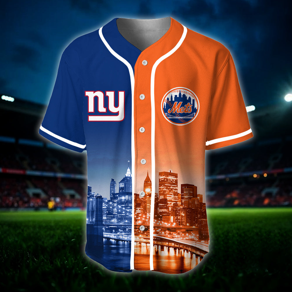 New York Baseball Jersey - Customized Jersey - GIM