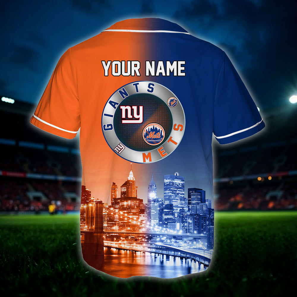 New York Baseball Jersey - Customized Jersey - GIM