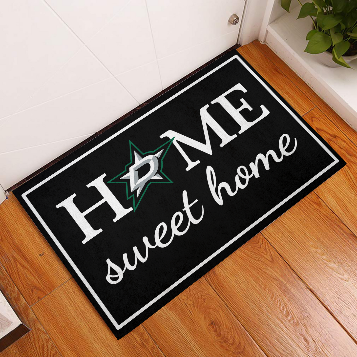Home Sweet Home - Dallas ST Hockey - Anti Slip Indoor Doormat