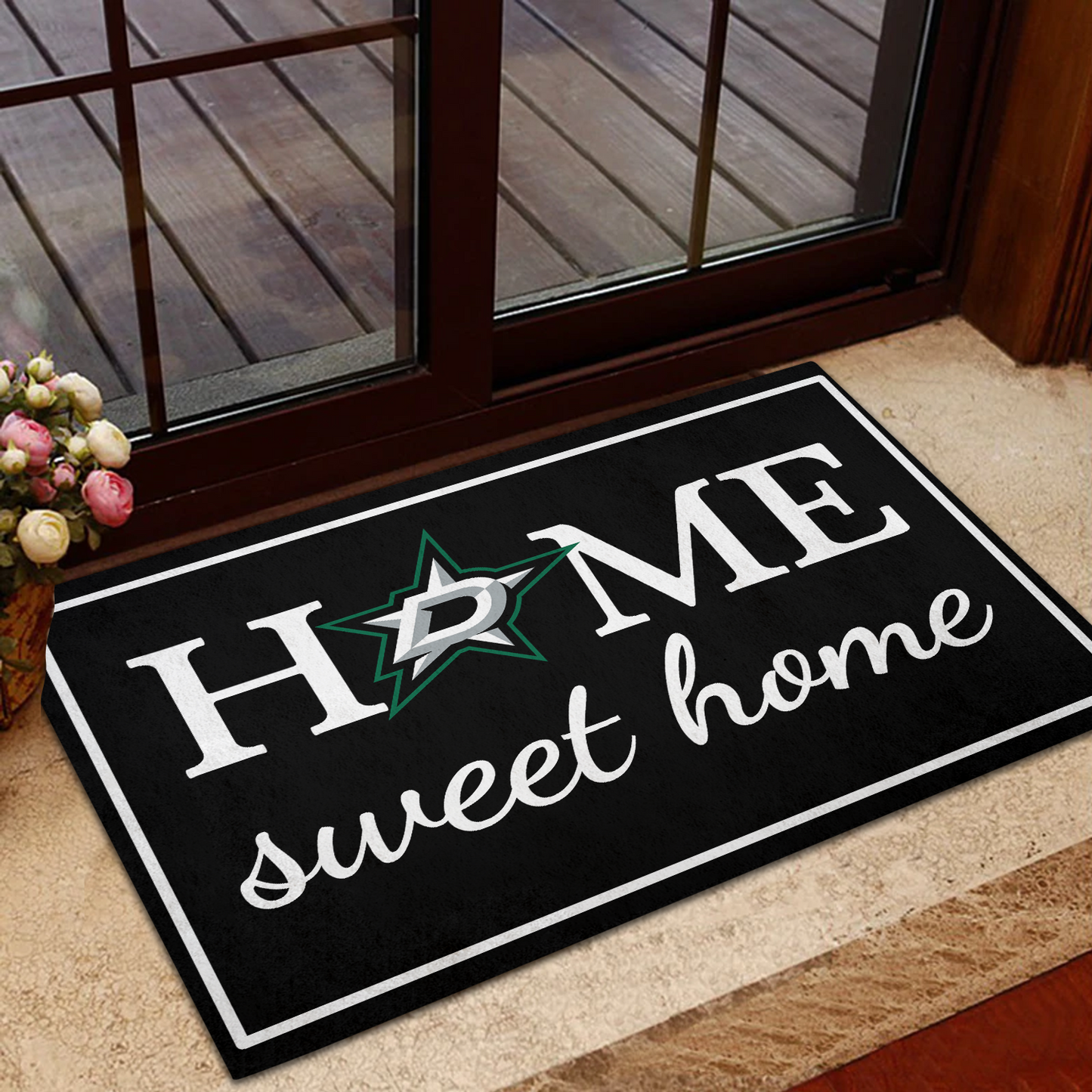 Home Sweet Home - Dallas ST Hockey - Anti Slip Indoor Doormat