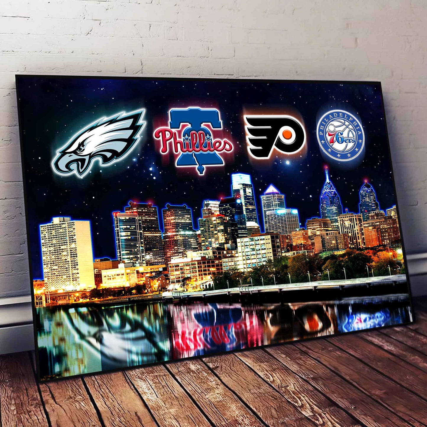 Philadelphia Skyline Unframed Poster, Wall Art
