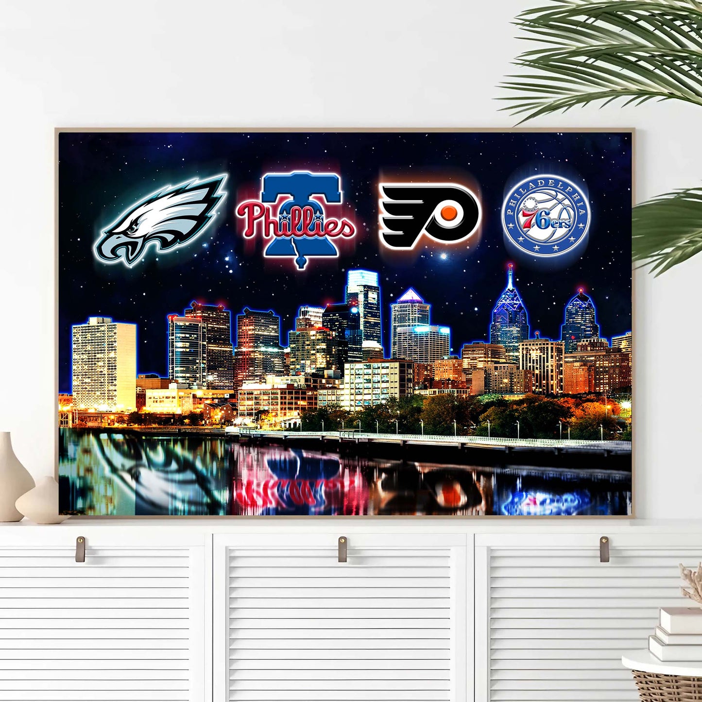 Philadelphia Skyline Unframed Poster, Wall Art