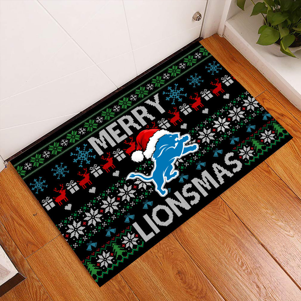Merry Xmas Doormat - Anti Slip Indoor Doormat - DTLO