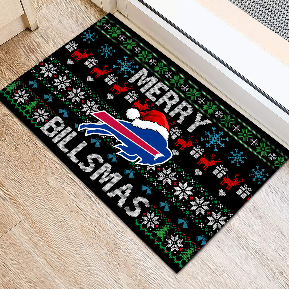 Merry Xmas Doormat - Anti Slip Indoor Doormat - BFLB