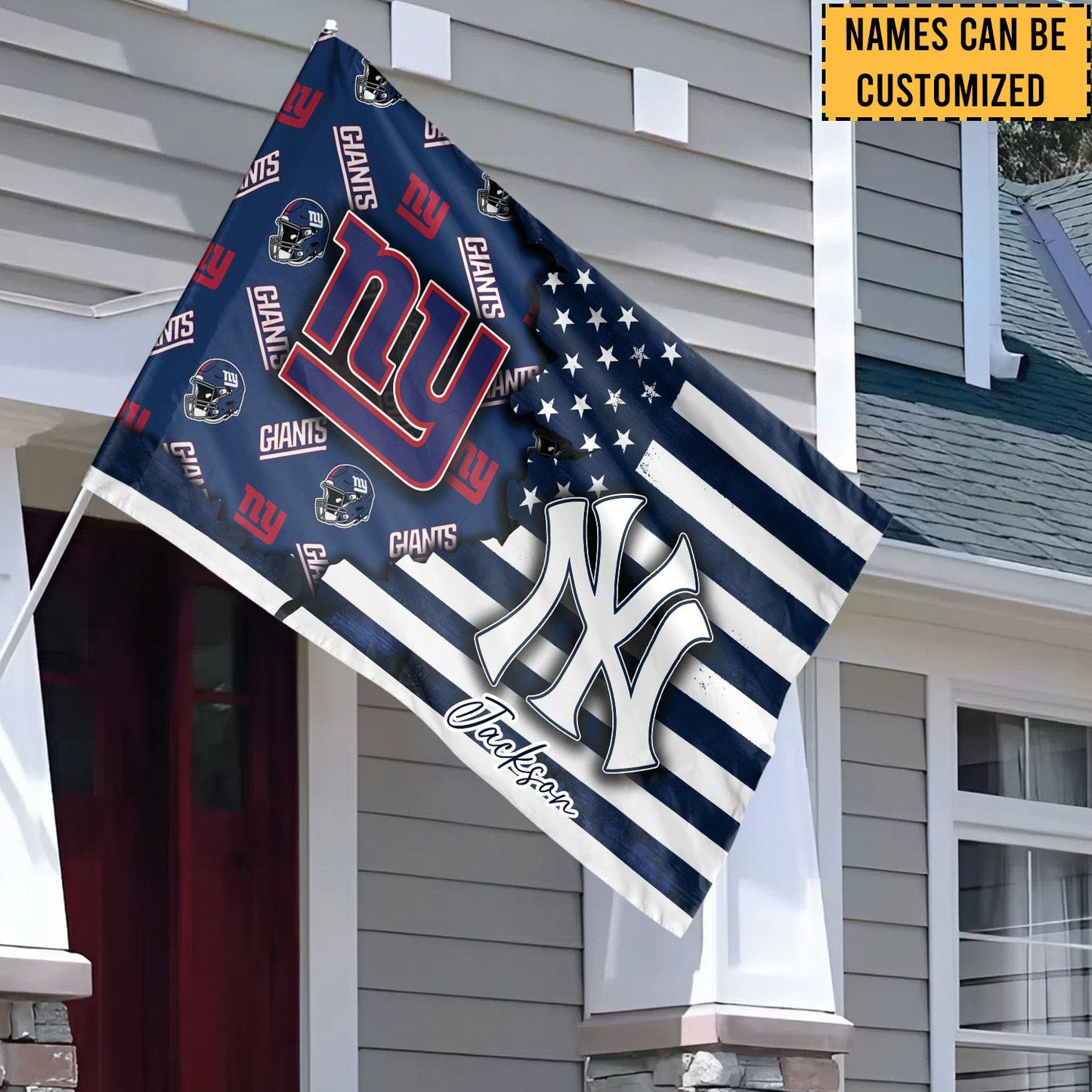 New York House Flag - Customized House Flag