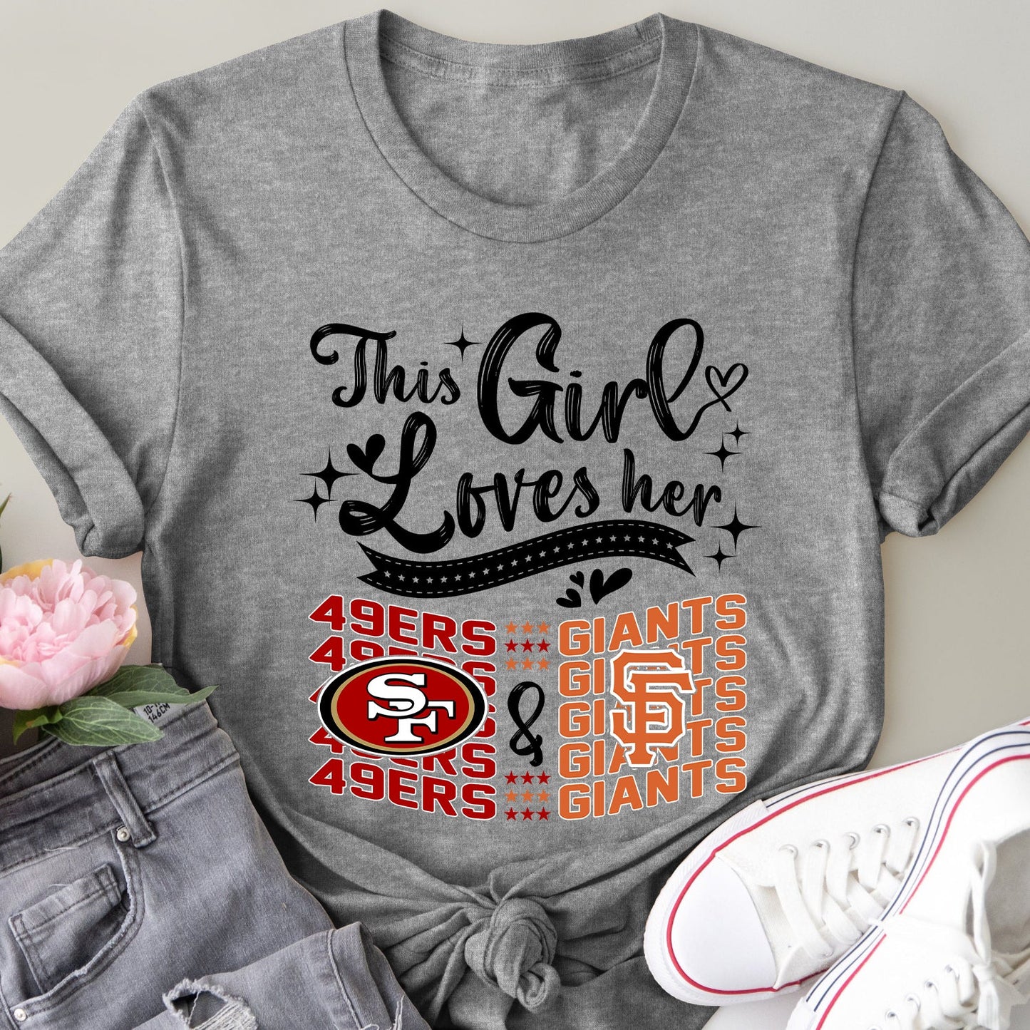Customized Shirt For SF49ers + SFG