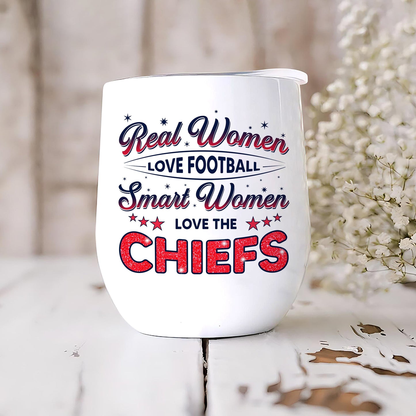 Real Women Love The KCCE - Wine Tumbler