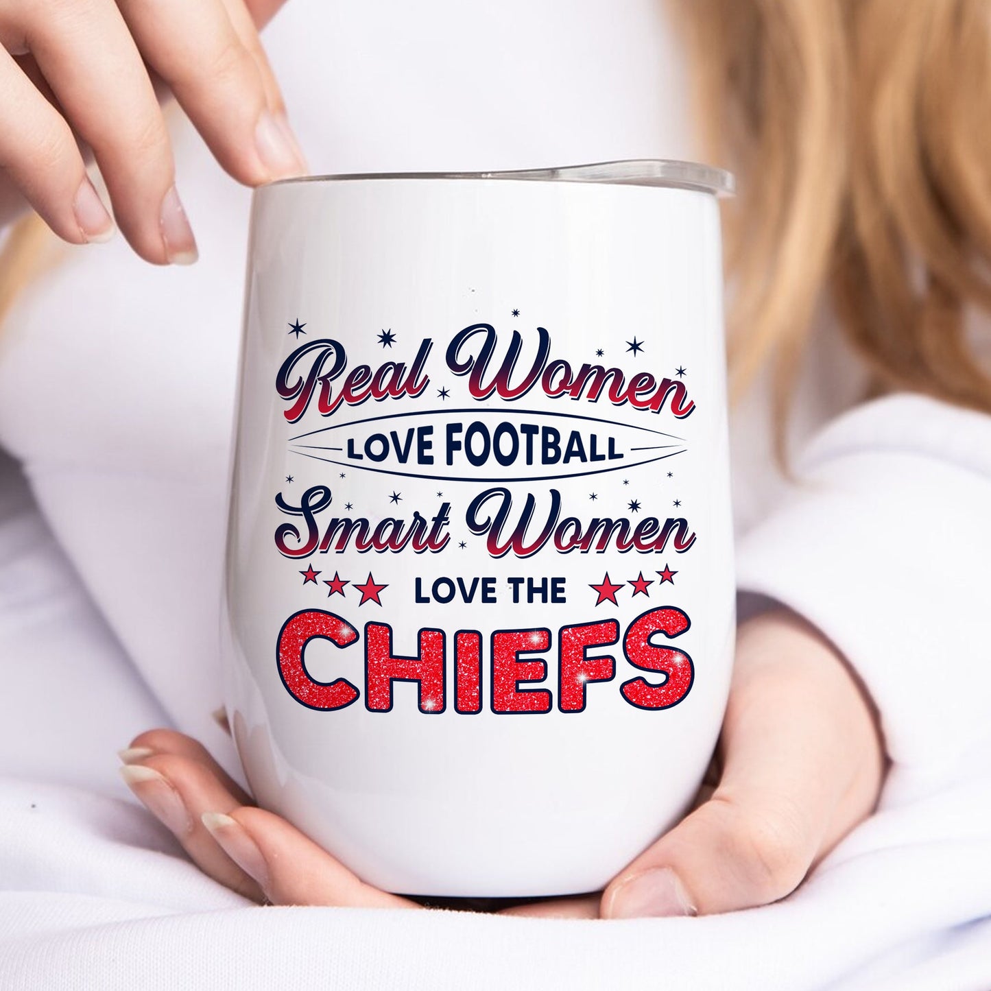 Real Women Love The KCCE - Wine Tumbler