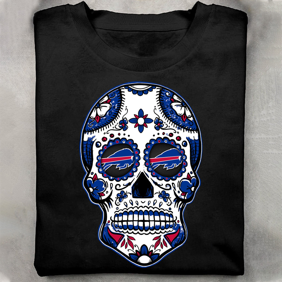 Day of the Dead Sugar Skull Shirt - BFL Bills