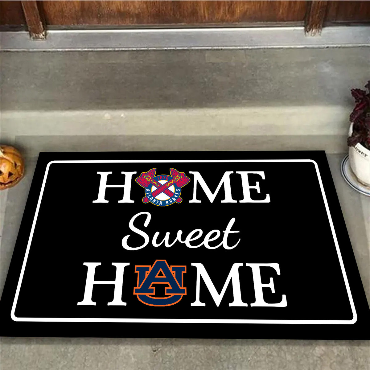 Home Sweet Home - Customized Doormat For John Jay Leahy - Anti Slip Indoor Doormat