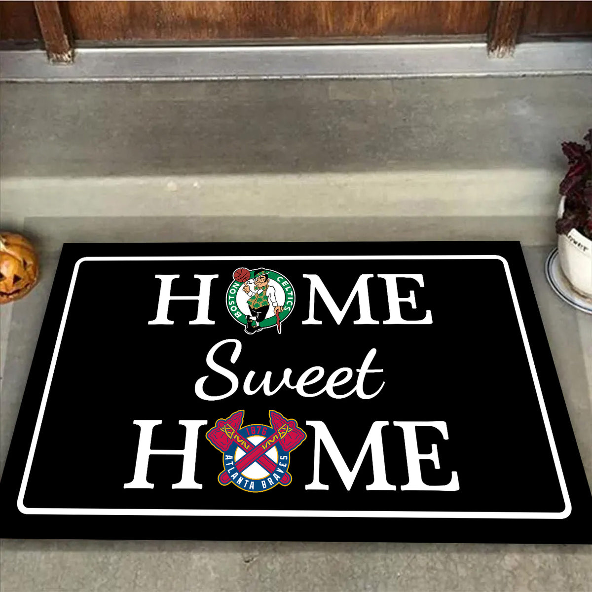 Home Sweet Home - Customized Doormat For John Jay Leahy #2 - Anti Slip Indoor Doormat