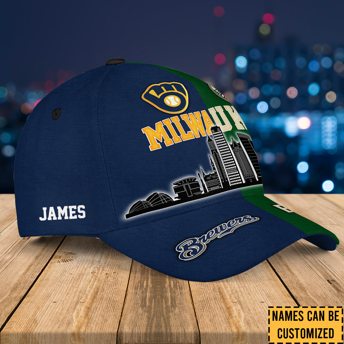 Milwaukee Skyline Team Classic Cap - Customized Classic Cap